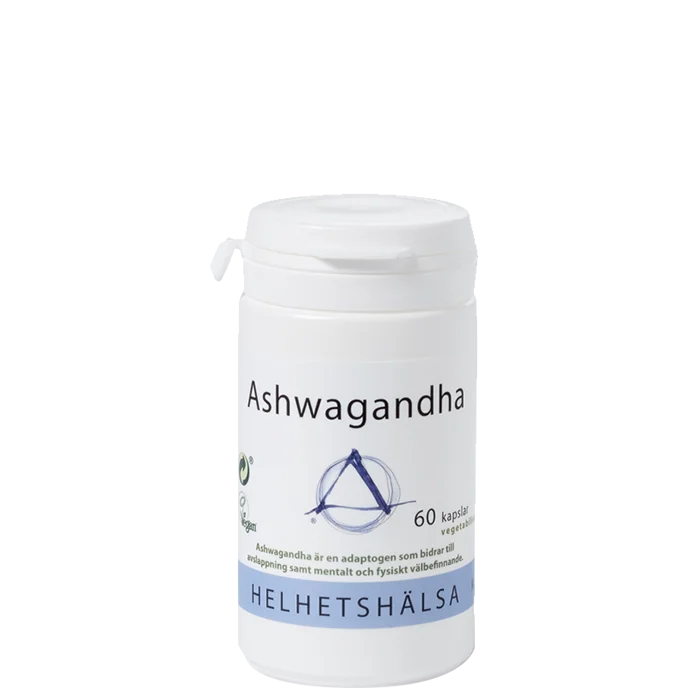 Helhetshälsa Ashwagandha 60 kapslar