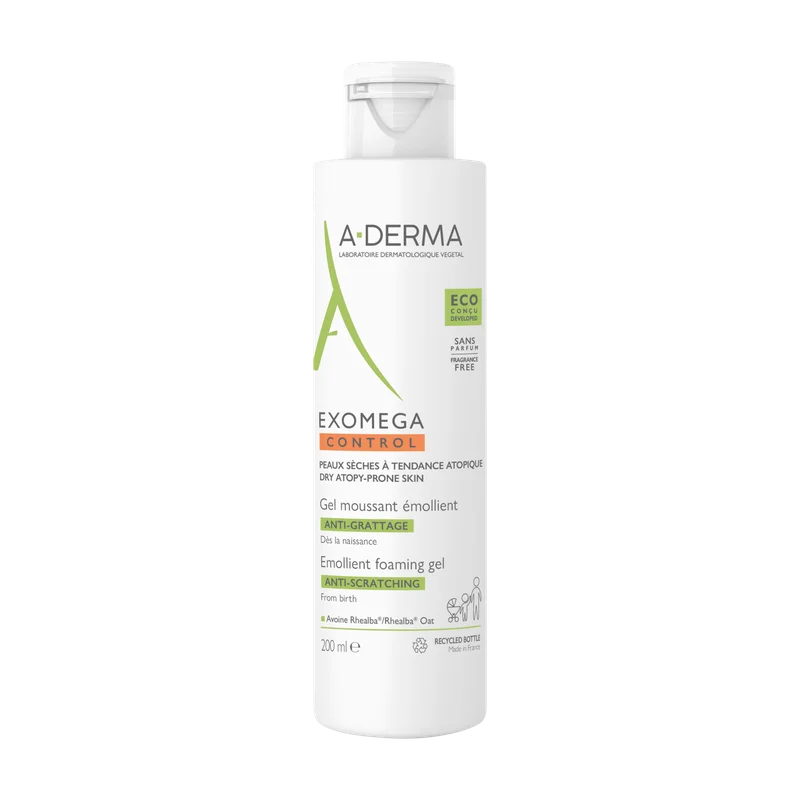 A-Derma Exomega Control Foaming Gel 200 ml