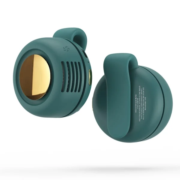 Portable Clip Cooling Fan USB Rechargeable Mini Clip Fan Neck Waist Fan Adjustable Air Conditioning Fan