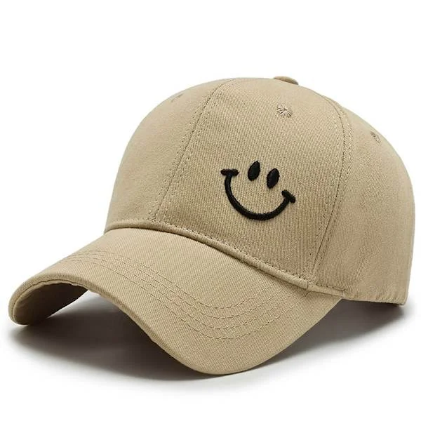 Baseballcaps med broderi, ensfarget hatt, unisex justerbar bomulls 6-panel vintage trucker caps golf løpecaps utendørs hatt