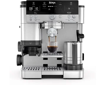 Luxe Café Premier Halvautomatisk Kaffemaskin - Fyndvara - Ninja 3-i-1 kaffemaskin med inbyggd kvarn