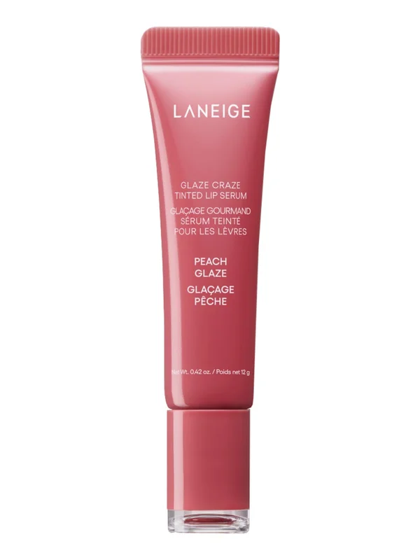 Laneige Glaze Craze Tinted Lip Serum Lip Balm Peach Glaze 12 g 12.0g