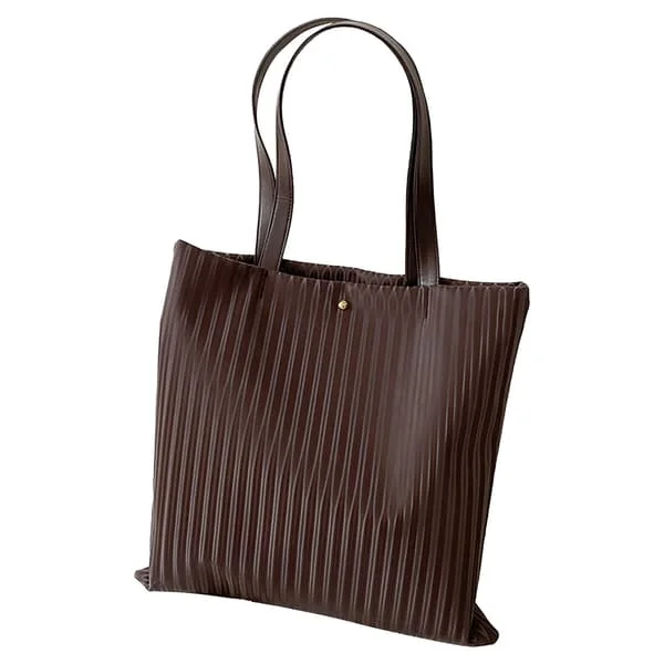 Women's New Solid Color Simple Large Capacity PU Leather Shoulder Bag