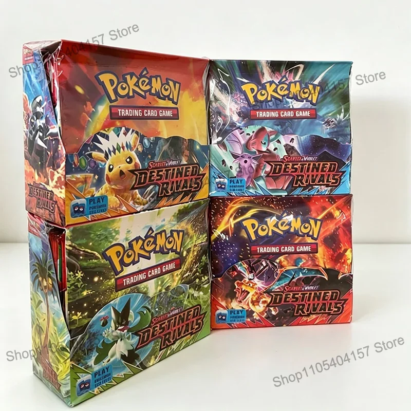 AliExpress - Scarlet Violet Destined Rivals 288 Stück Englische Version Pokemon TCG Classics Booster Box Pokemon Sammelkarten 36 Pack Box