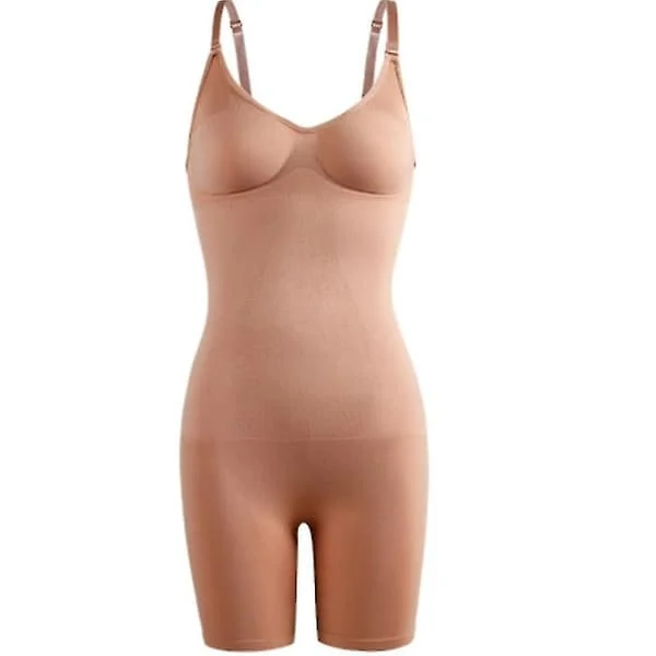 Sömlösa Shapewear för Kvinnor Magkontroll Body Shaper Bekväm för Kvinnor under Klänning - Perfekt HUD FÄRG L XL_tfrf HUD FÄRG L XL