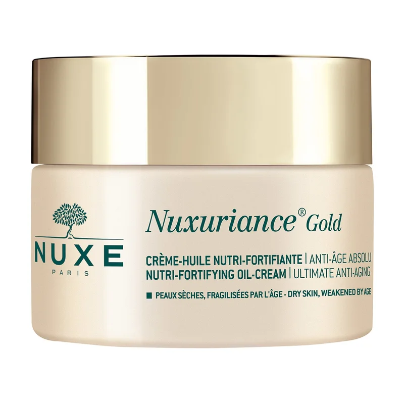 Nuxe Nuxuriance Gold Crema Olio nutriente fortificante 50ml - Crema viso giorno antirughe