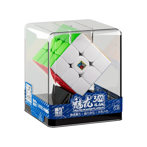 Magnetiskt material, grundläggande pedagogiska leksaker, lämpliga för spelare i alla åldrar, trelagers Rubiks kub 3x3 Rubiks Kub 3x3 Rubik's Cube