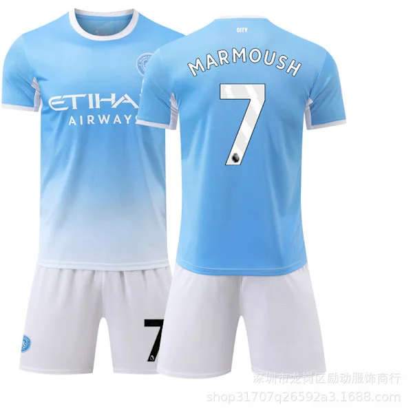 Laadukas pelipaita edulliseen hintaan, nopea toimitus 27 Manchester City nro 7