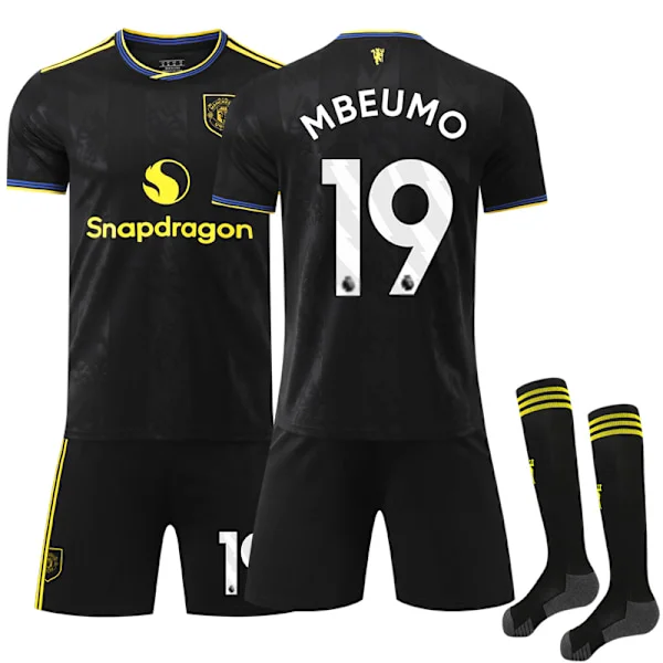 2025-2026 Ny Sesong Manchester United Bortedrakt Fotballdrakt Nr.19 MBEUMO