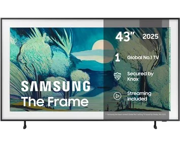 Samsung-TQ43LS03FAUXXC - B-vare-Samsung 43" The Frame 4K QLED Smart-TV (2025)-Tv-Ukategoriserte produkter