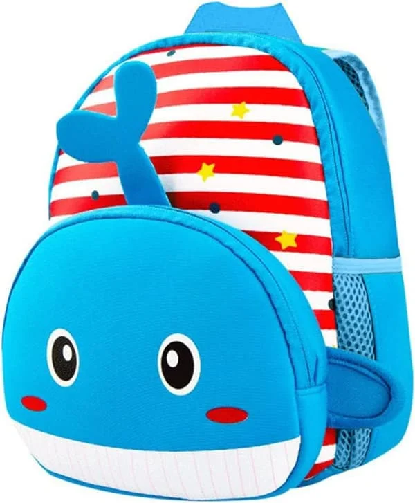 Lasten reppu (Valas), Lastenhuone Reppu Lasten Koululaukku Poika Tyttö Esikoulu Sarjakuvaeläimet Esikoulu Reppu 2-6 Vuotta Vanha