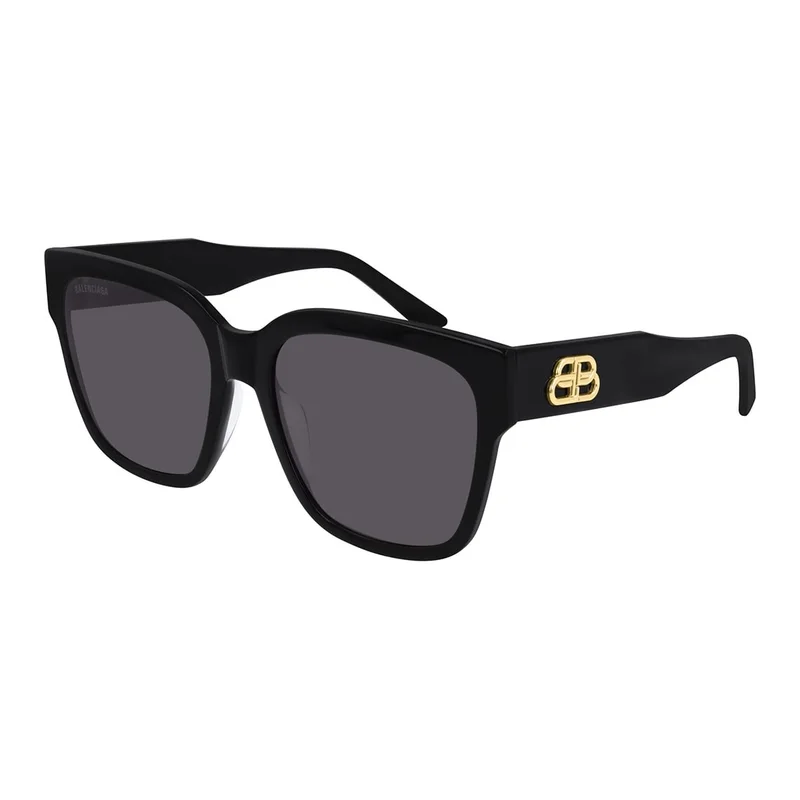 Balenciaga - Solglasögon - Svarta - BB0056S 001 5518