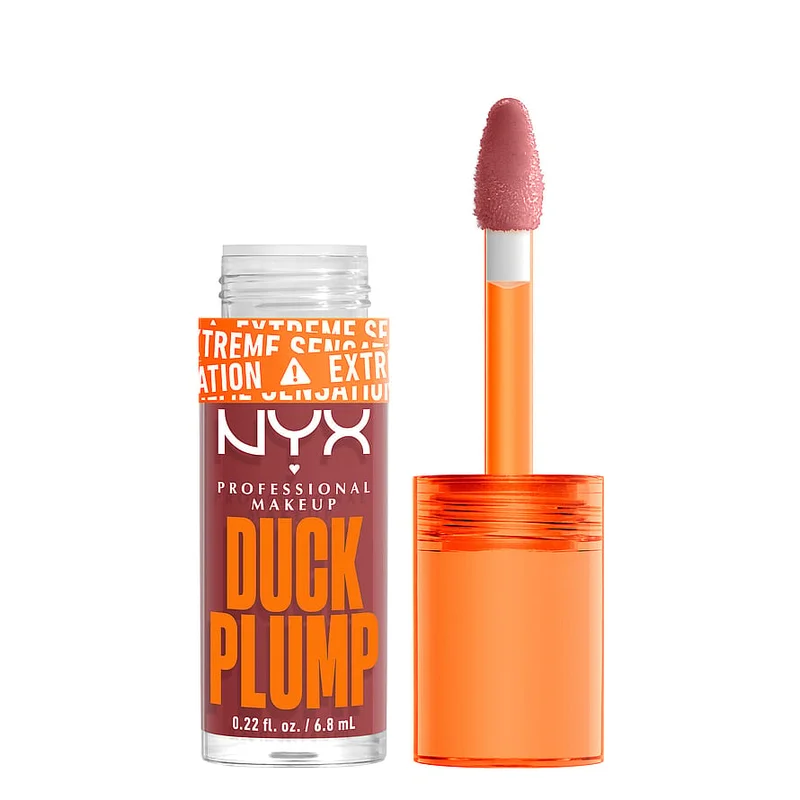 NYX PROFESSIONAL MAKEUP Duck Plump Lip Gloss 08 Mauve Out Of My Way, Makeup, Læber, Lipgloss