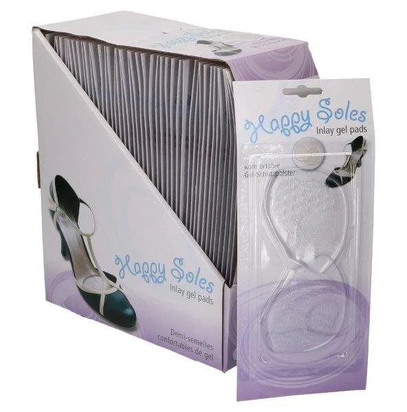 Gel skoinnlegg for forfoten – 2 silikonputer