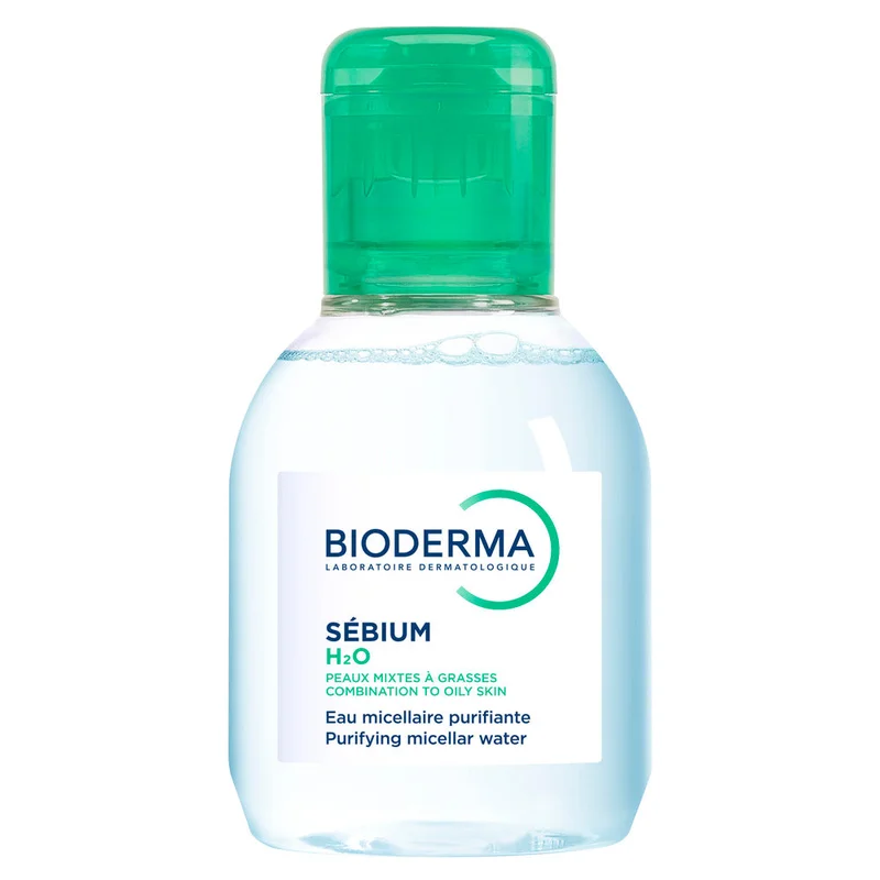 BIODERMA Sébium H2O Acqua micellare detergente e purificante 100ml - Acqua detergente viso
