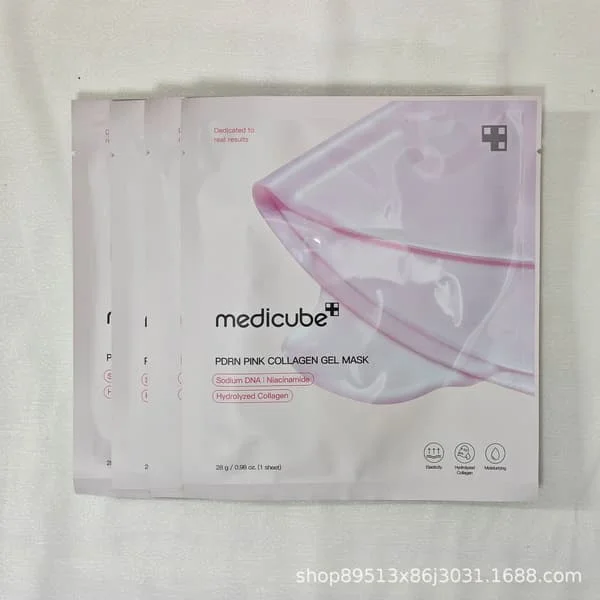 Medicube Collagen Ampul Essens, Solcreme/Renseprodukt, Mudder Maske Peel-Off Maske