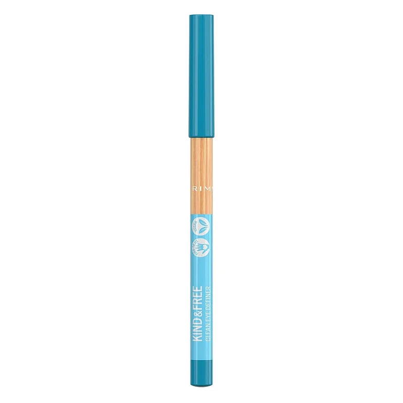 Rimmel Kind & Free Clean Eyeliner Pencil 06 Anime Blue, Makeup, Øjne, Eyeliner