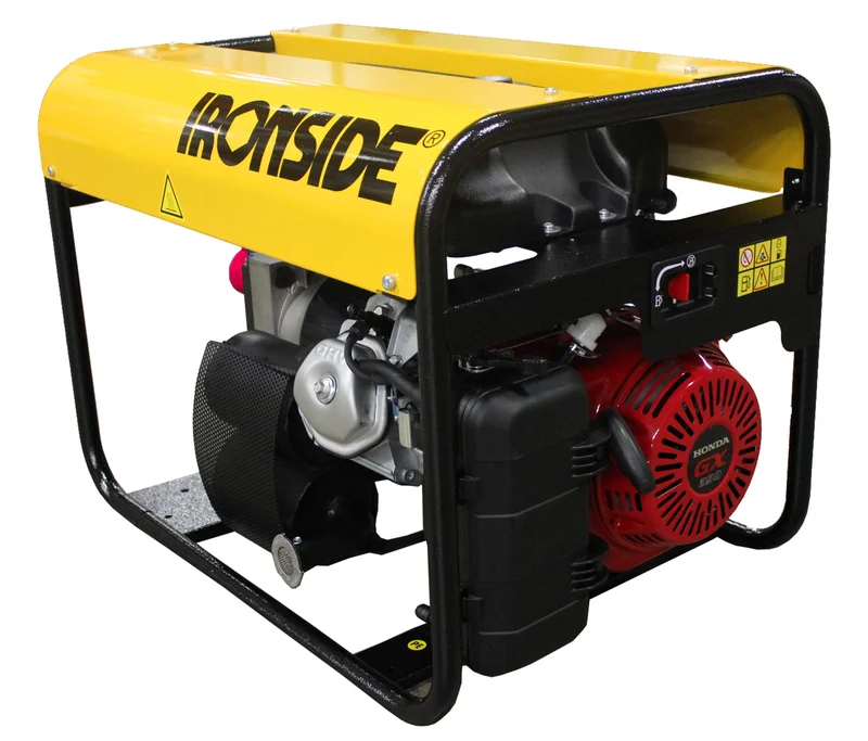 Ironside 201567 Elverk 6400 W, 1 Schucko, 1 CEE, Elverk & svets