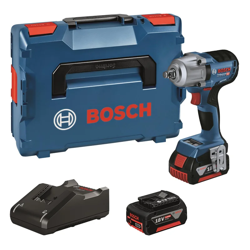 Bosch GDS 18V-450 HC Muttertrekker med batteri og lader, Maskiner