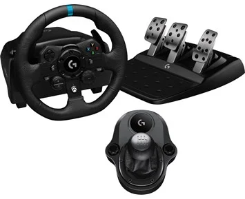 Logitech G923 SE Racing Wheel and Shifter Combo for Xbox Series X|S, Xbox One and PC - Racingratt, pedaler & växellåda för Xbox & PC