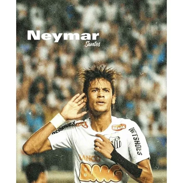 Sesong 1213 Brasil Santos Drakt Santos Jubileumsutgave Nr 11 Neymar Fotballdrakt Hvit 11 White 11 Bxz