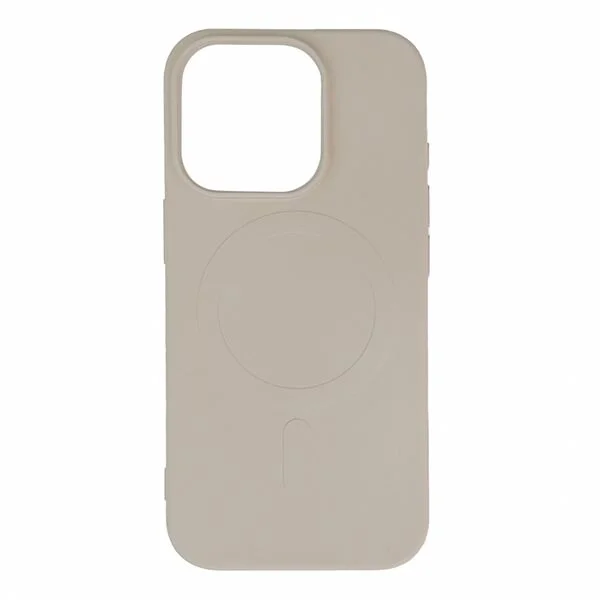 Liquid Silicone Case MagSafe for iPhone 16 Pro Max - beige - beige