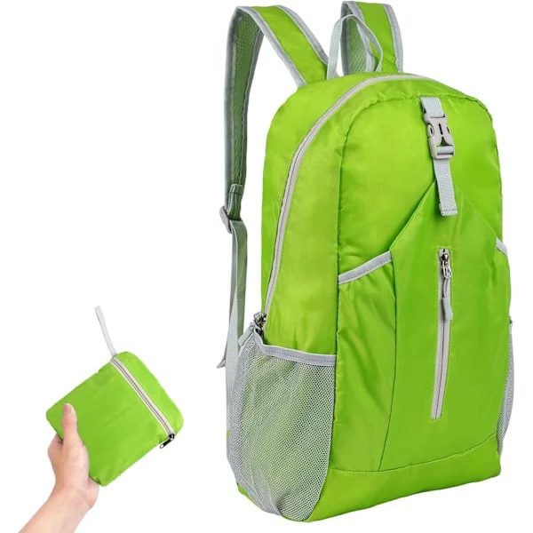 20~35L Waterproof Small Backpack, Suitable for Both Men and Women, Mountaineering Backpack, Suitable for Outdoor Hiking Green