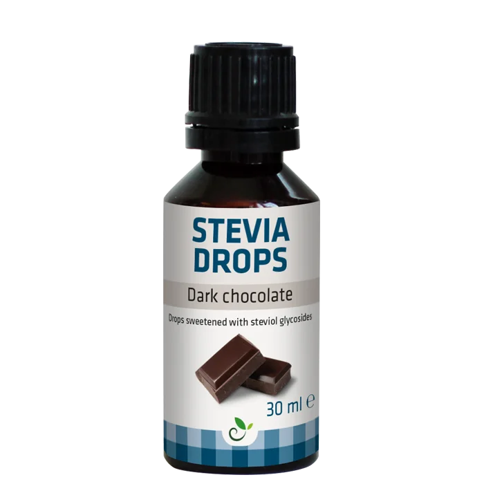 SUKRIN Stevia Dråper Mørk Sjokolade 30 ml