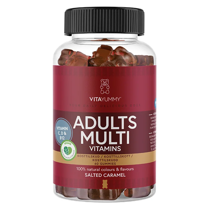VITAYUMMY Adults Multi Salted Caramel 60 stk gummies