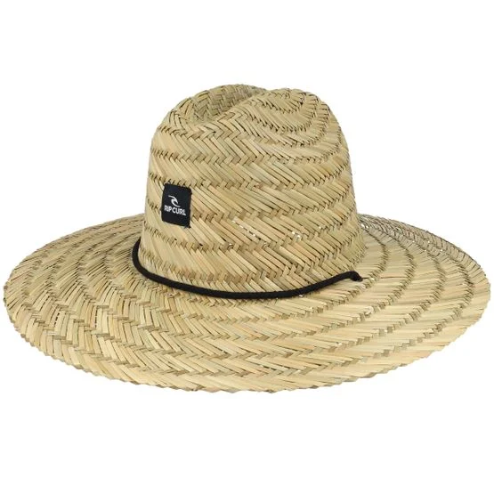 Rip Curl - Beige straw Hat - Brand Naosral Straw Hat @ Hatstore
