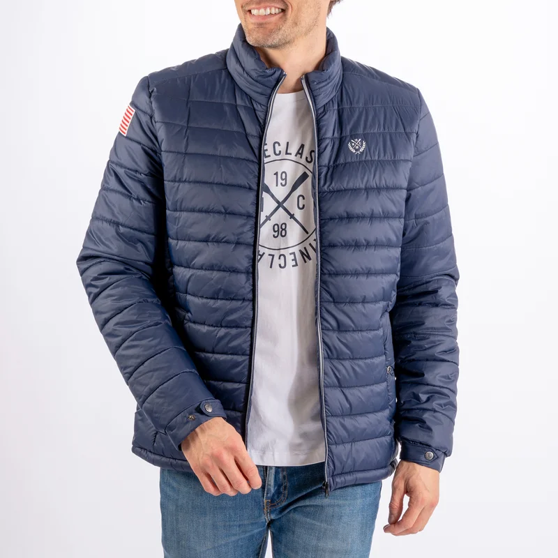 Lightweight jacket / lightweight down jacket Marine Classics Bay Light Weight Jacket Navy, men, Medium