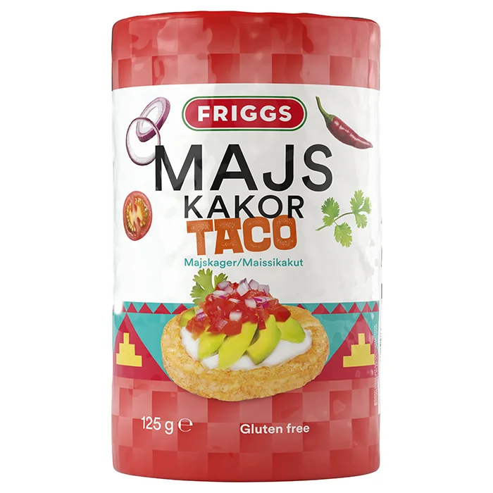 Friggs Health Food Majskakor 125 g