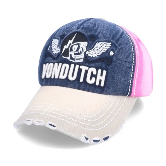 Von Dutch - Blau adjustable Cap - Kids Xavier Blue/Pink Adjustable @ Hatstore