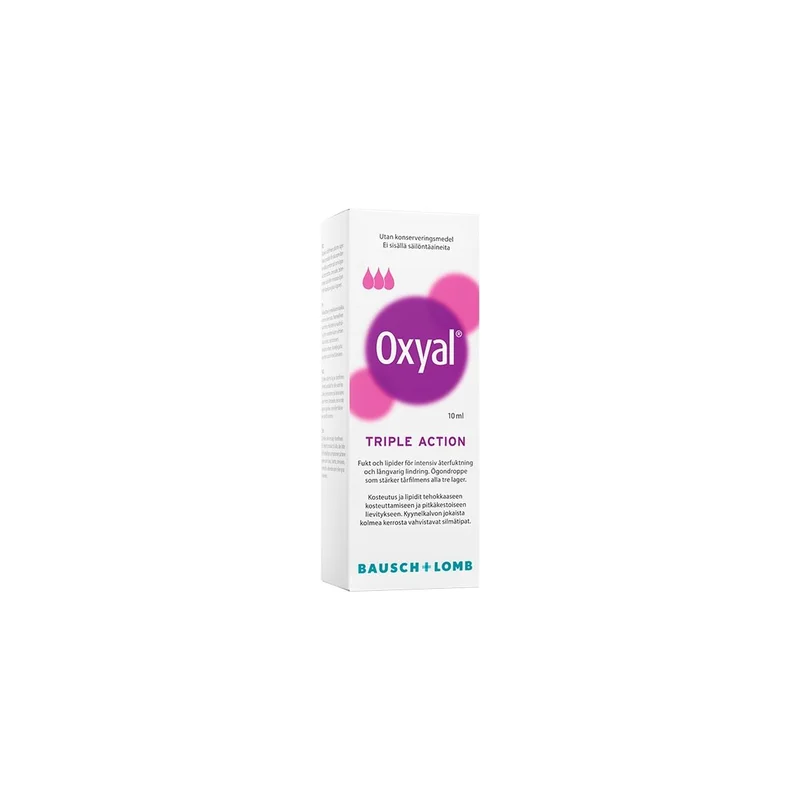 Oxyal Triple Action - Ögondroppar 10 ml