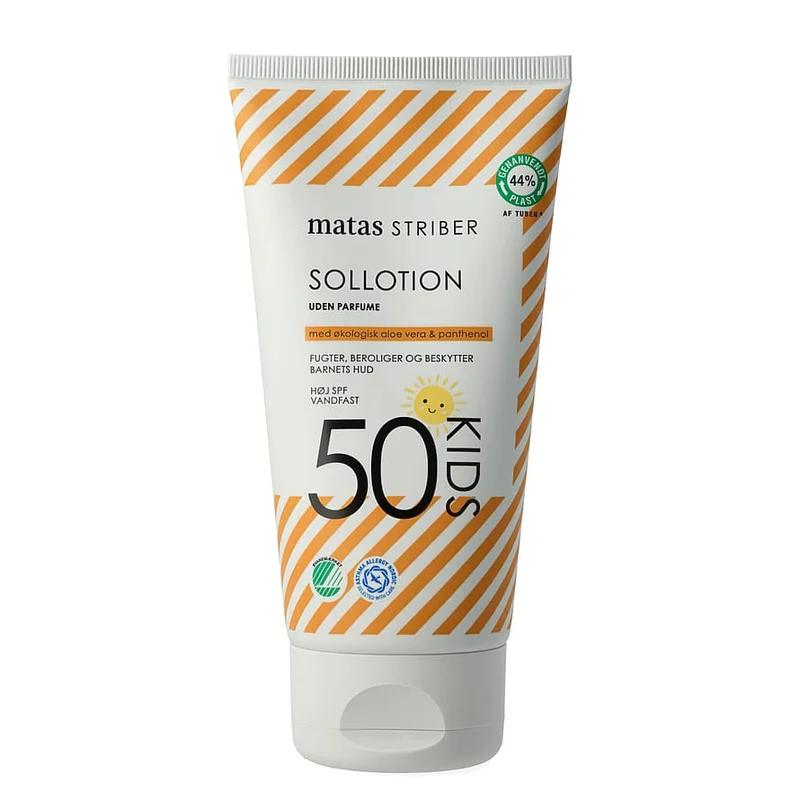 Matas Striber Kids Sollotion SPF 50 Uden Parfume 150 ml, Børn & Forældre, Skincare Til Børn, Solcreme Til Børn