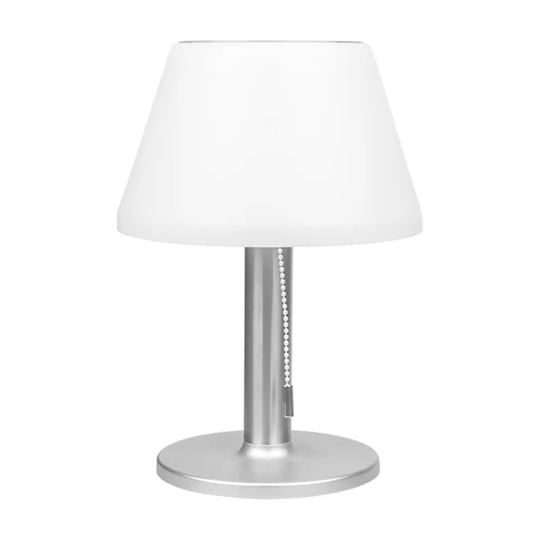 Solar Bordslampa Utomhus Vattentät Bar Bordslampa Vit