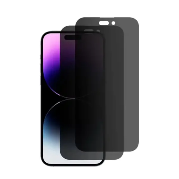2-Pack iPhone 11 PRO / iPhone X / iPhone XS Skärmskydd Privacy i Premium Härdat Glas