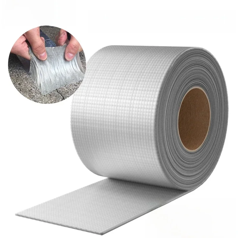 AliExpress - Waterdichte tape Hoge temperatuurbestendigheid Aluminiumfolie Dikker butyltape Muur Zwembad Dak Crack Duct Reparatie Verzegelde zelftape