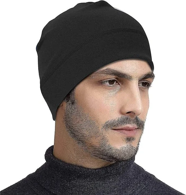 Puuvillainen Beanie-Pipo, Neulotupipo Unisex Juoksu Kallopipo Talvi Kesä Urheilupipo Unipipo