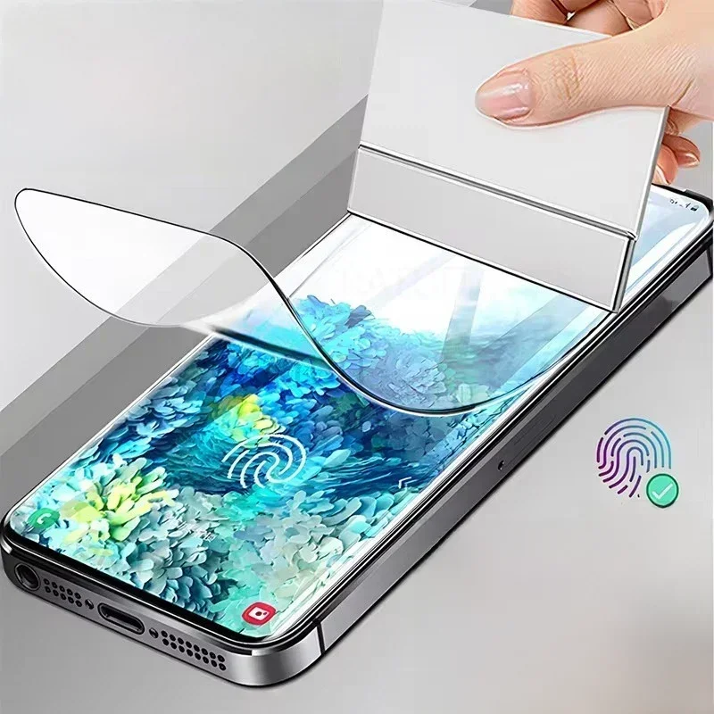 AliExpress - Film Hydrogel 5 pièces pour Samsung Galaxy S21 S22 S20 S23 S24 Ultra S10 S9 S8 Plus FE protecteur d'écran pour Samsung Note 20 10 9 Plus