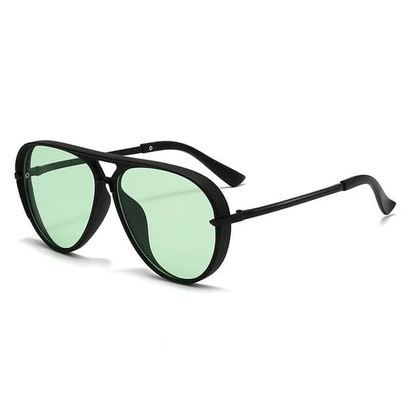 Aviator solbriller, moteglass for kvinner, retro overdimensjonerte solbriller, aviator solbriller for menn