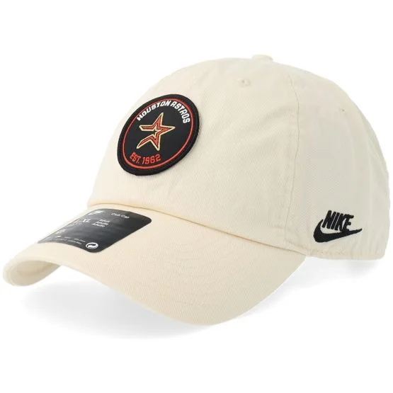 Nike MLB - Houston Astros Club Natural Dad Cap Beige Cap - MLB @ Hatstore