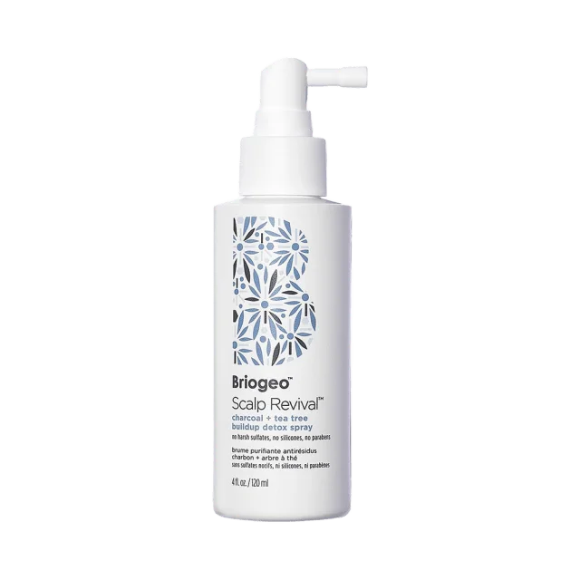 Briogeo Scalp Revival Charcoal + Tea Tree Buildup Detox Spray Inpackning & behandling Unisex 1 PCS