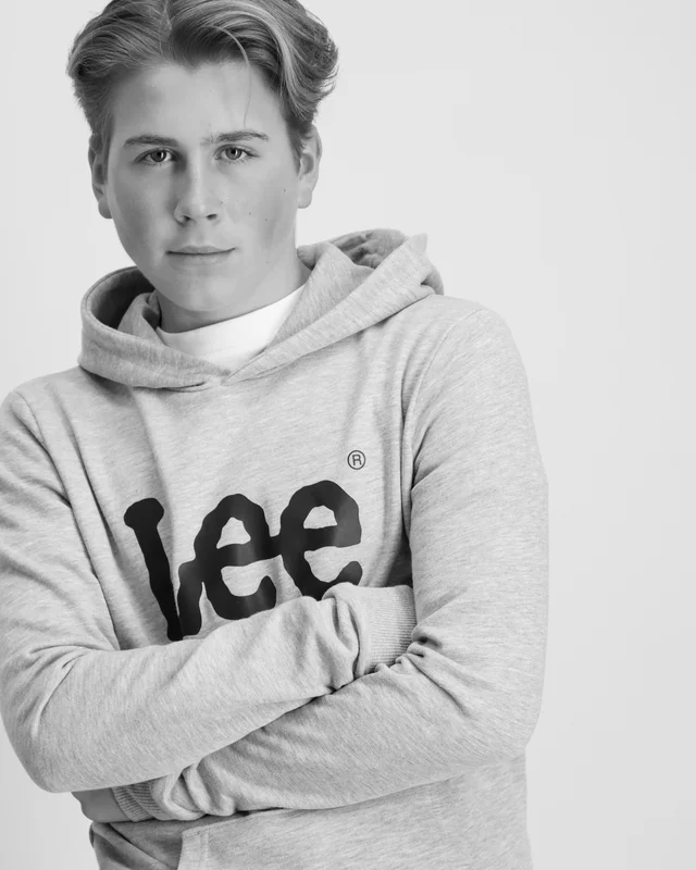 Lee Wobbly LEE Graphic LB OTH Hoodies Grijs Hoodies Jongens - Kids Brand Store