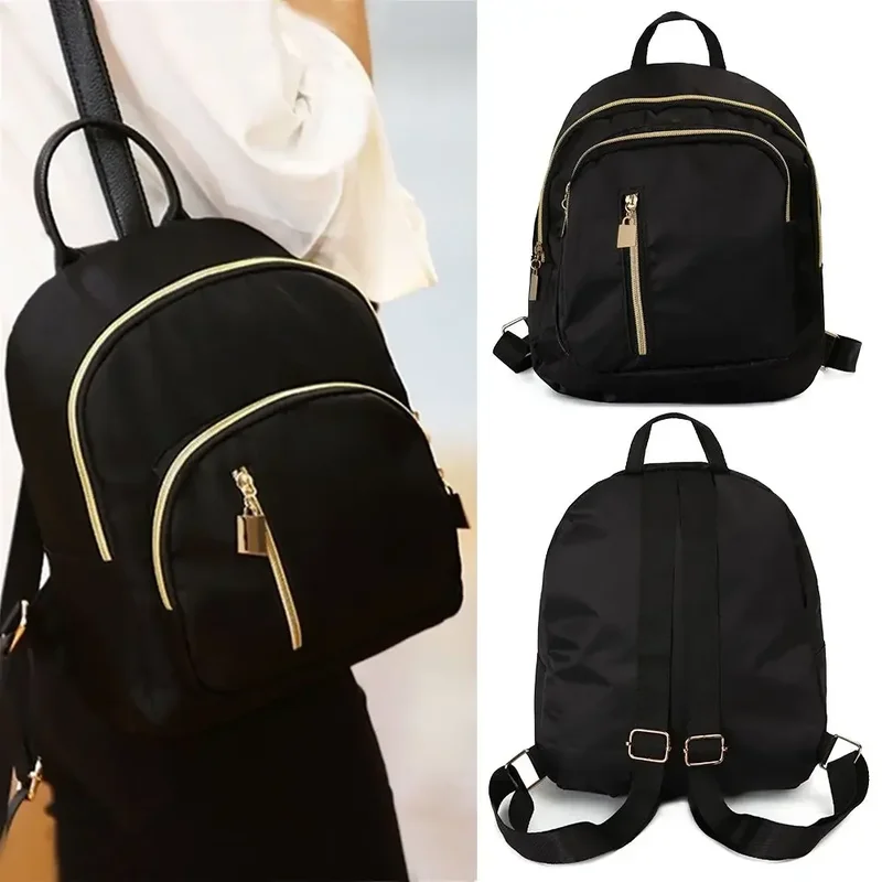 AliExpress - Sac à dos multifonctionnel en nylon pour femme, mini sac à dos de voyage mignon, sac à bandoulière pour homme, sac à main noir tendance