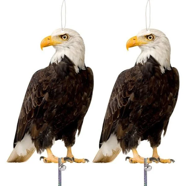 Fågelskrämma, Anti-duva Fågelskrämma, Duvskrämma, Duvskrämma för balkong, Fågelskrämma för trädgård, 2-pack-FS-