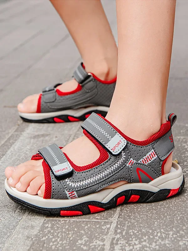 AliExpress - Sandales de Sport pour enfants, chaussures de plage respirantes à semelle souple pour l'extérieur, sandales de marche décontractées pour 