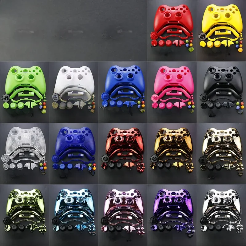 AliExpress - JCD Für XBOX 360 Wireless Controller Volle Fall Gamepad Gehäuse Shell Cover mit Tasten Kits Analog Stick Stoßstange Zubehör