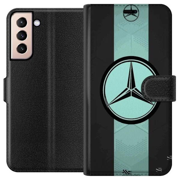 Kompatibelt Plånboksfodral till Samsung Galaxy S21 Mercedes