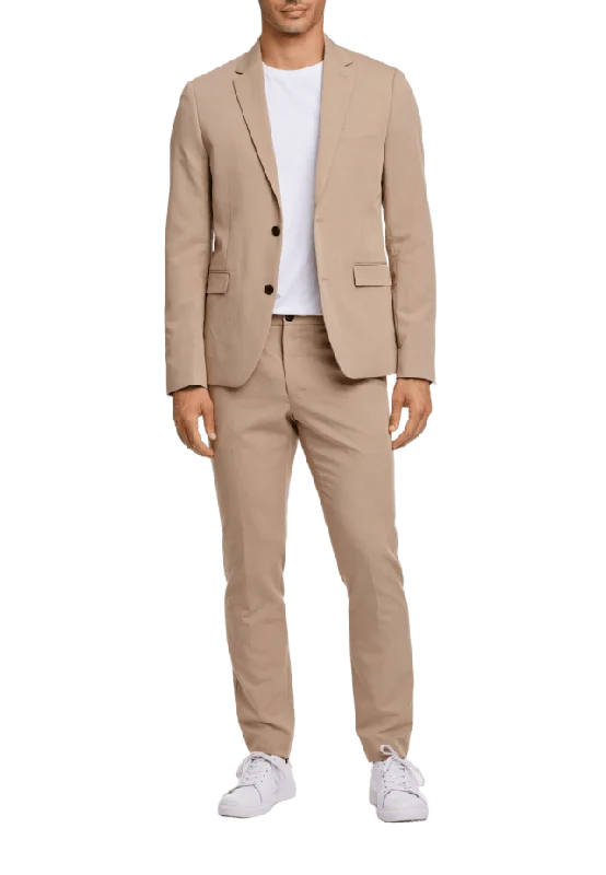 Lindbergh Fine twill stretch Suit Kostymer Herr Grå 54